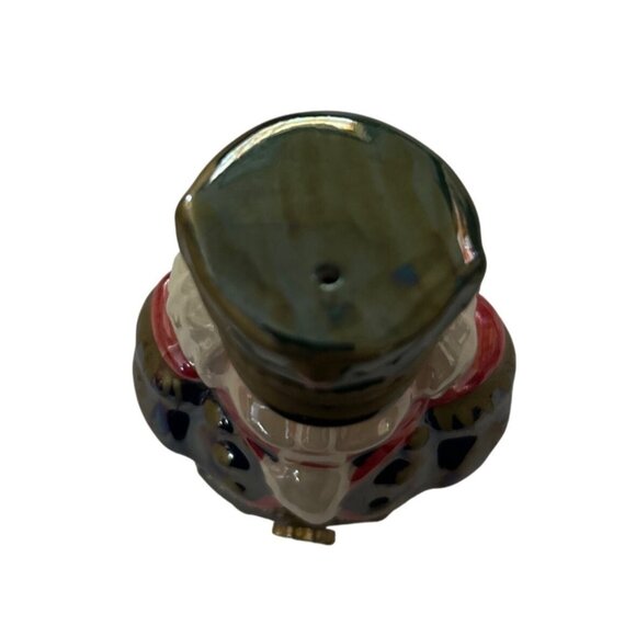 Porcelain Nutcracker-Themed Music Box With Dancing Couples Scene - Picture 7 of 7